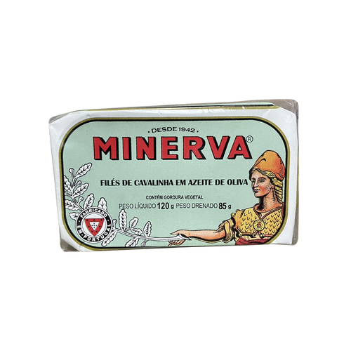 FILE DE CAVALINHA EM AZEITE MINERVA 120G