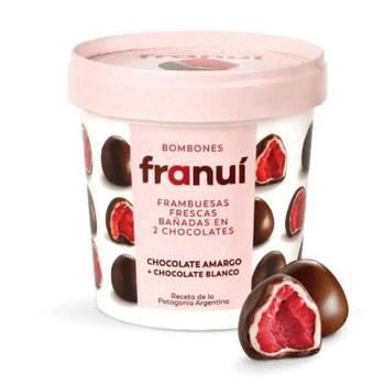 FRANUI 150G FRAMBOESA MEIO AMARGO