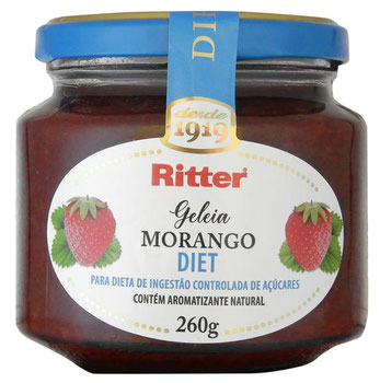 GEL RITTER 260G DIET MORANGO