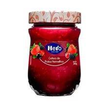 GELEIA HERO LIGHT 320G FRUTAS VERMELHAS