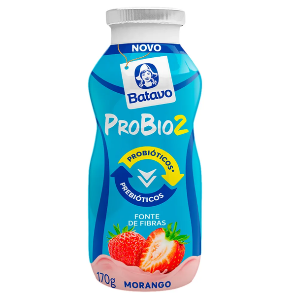IOGURTE  BATAVO MORANGO PROBIO 2 170G 