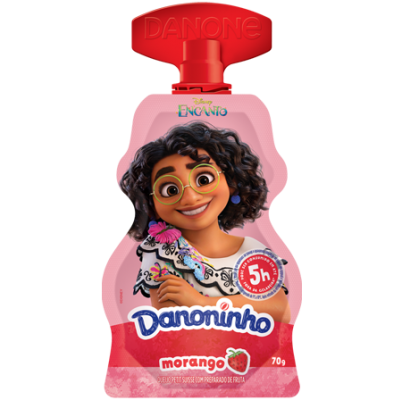 IOGURTE  DANONINHO MORANGO PARA LEVAR 70G