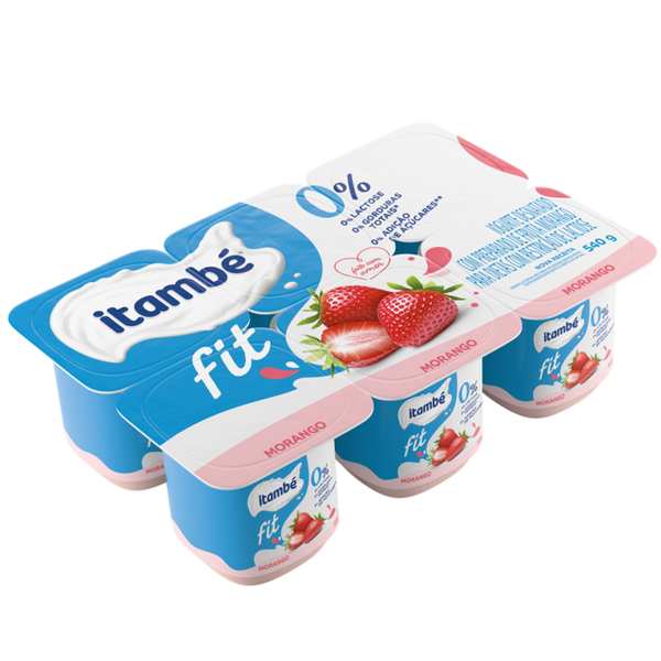 IOGURTE  ITAMBE FIT MORANGO 510G 