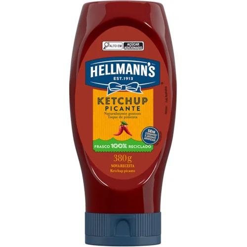 KETCHUP HELLMANNS PICANTE 380G