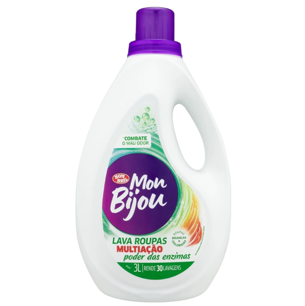 LAVA ROUPAS MON BIJOU MULTIACAO 3L 