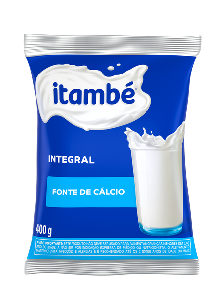 LEITE EM PO ITAMBE 400G INTEGRAL SACHE