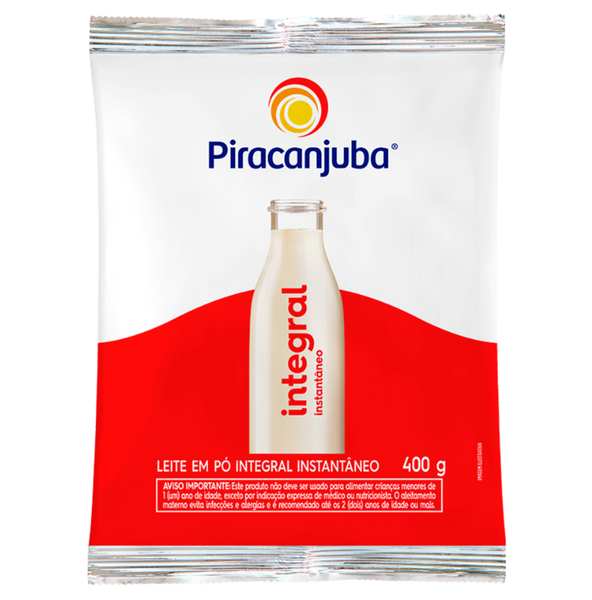 LEITE EM PO PIRACANJUBA 400G INTEGRAL