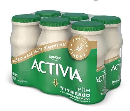 LEITE FERMENTADO ACTIVIA BAUNILHA 450G