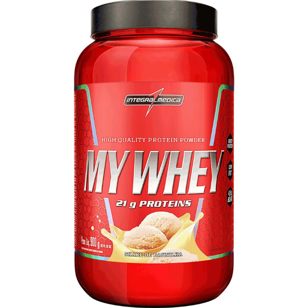 MY WHEY INTEGRALMEDICA SHAKE BAUNILHA 900G