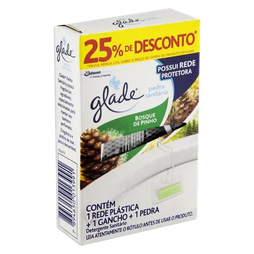 PEDRA SANITARIA GLADE PINHO 1UN 