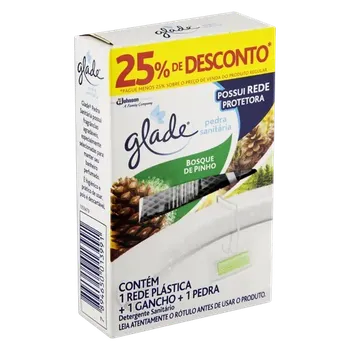 PEDRA SANITARIA GLADE PINHO 1UN 