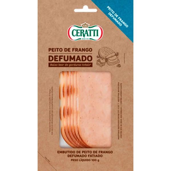 PEITO DE FRANGO CERATTI 100G DEFUMADO TRADICIONAL