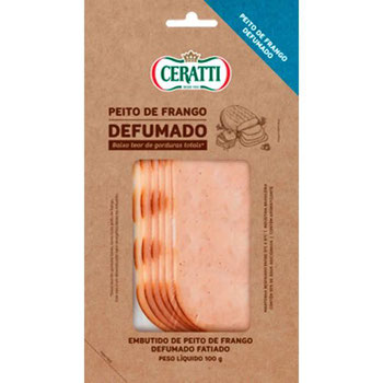 PEITO DE FRANGO CERATTI 100G DEFUMADO TRADICIONAL