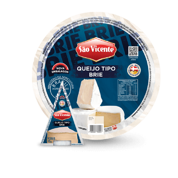 QUEIJO BRIE SAOVICENTE FORMA KG