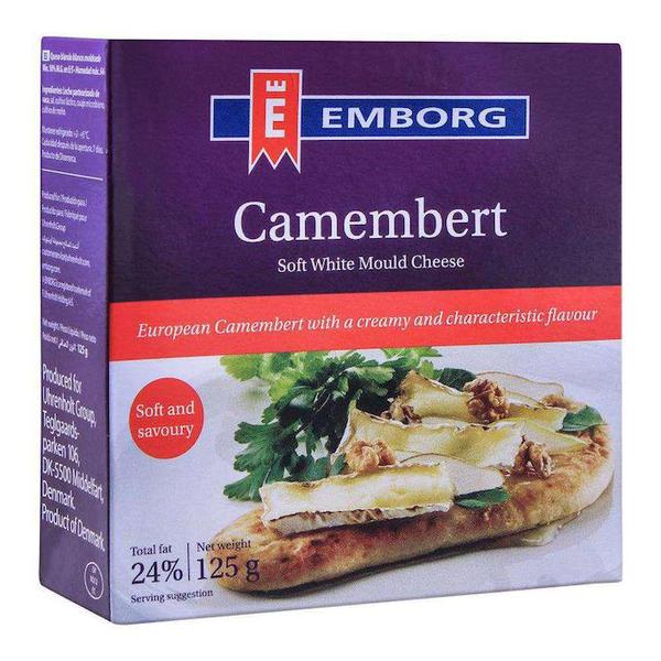 QUEIJO DINAMARQUES EMBORG 125G CAMEMBERT
