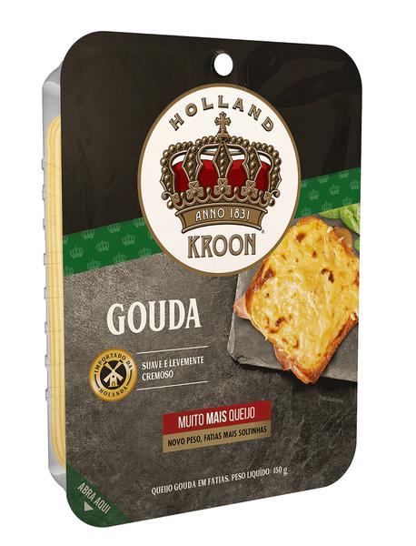QUEIJO HOLANDES KROON 120G GOUDA SNACK