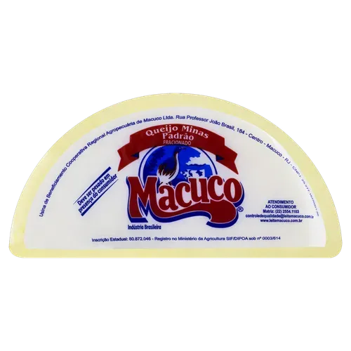 QUEIJO MINAS PADRAO MACUCO METADE
