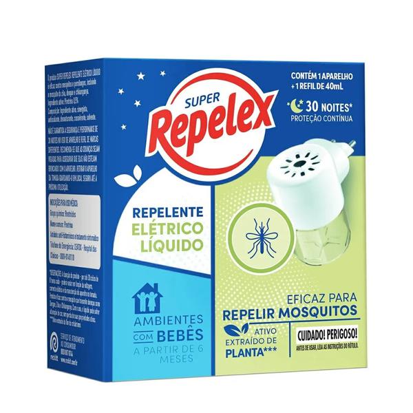 REPELENTE REPELEX ELET AP+REFIL 40ML