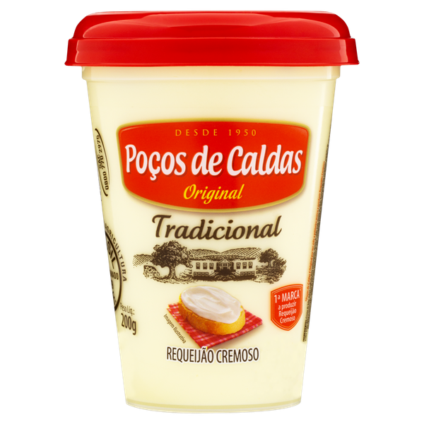 REQUEIJAO CREMOSO POCOS DE CALDAS TRADICIONAL 200G