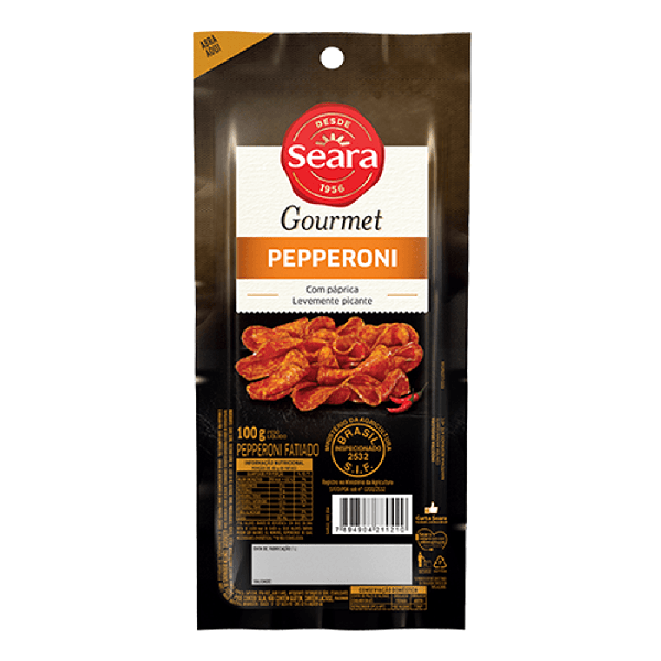 SALAME SEARA 100G PEPPERONI