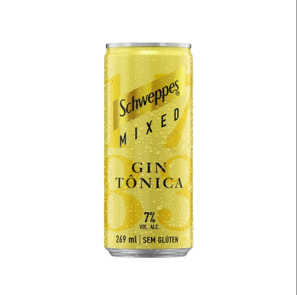 SCHWEPPES GIN TONICA LATA 269ML