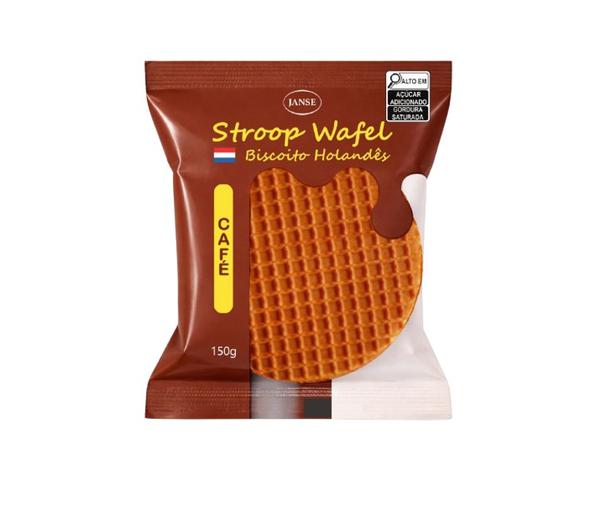 STROOPWAFEL HOLANDES JANSE 150G CAFE