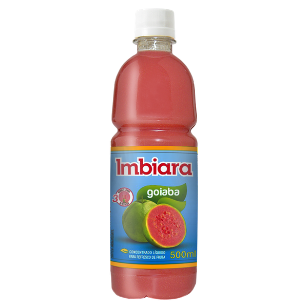 SUCO CONCENTRADO  IMBIARA GOIABA 500ML 