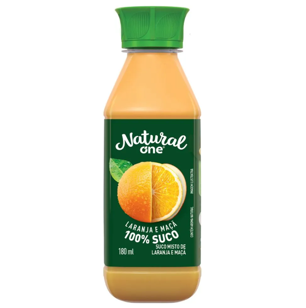 SUCO NATURAL ONE LARANJA E MACA 180ML