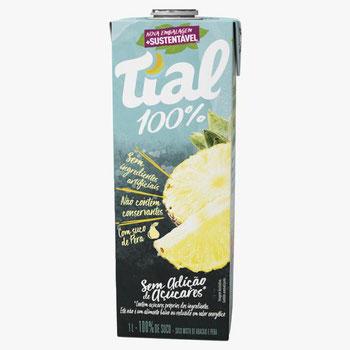 SUCO TIAL 1L 100% CAJU E PERA