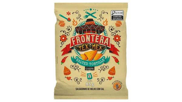 TORTILHA CHIPS FRONTERA 85G SAL