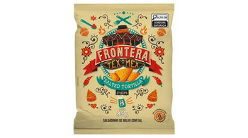 TORTILHA CHIPS FRONTERA 85G SAL