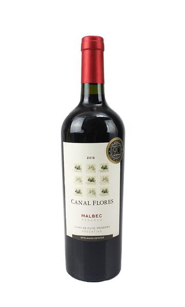 VINHO ARGENTINO CANAL FLORES 750ML MALBEC