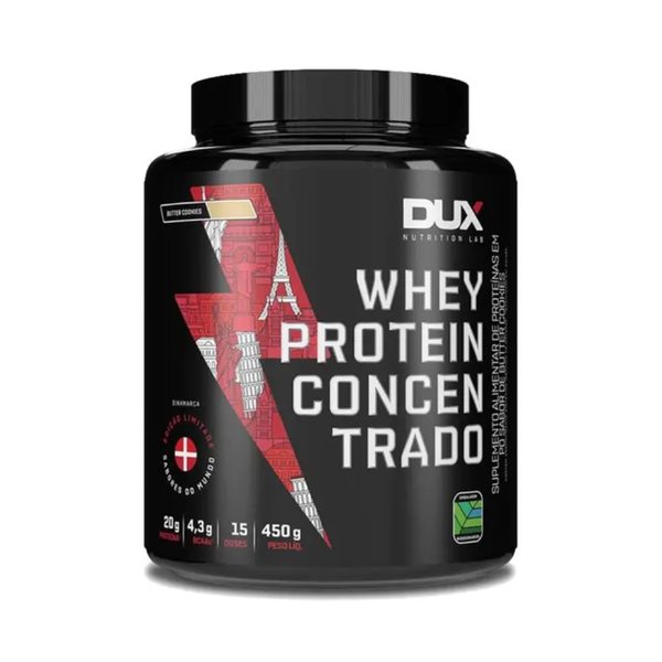 WHEY PROTEIN DUX 450G CONC BUTTER