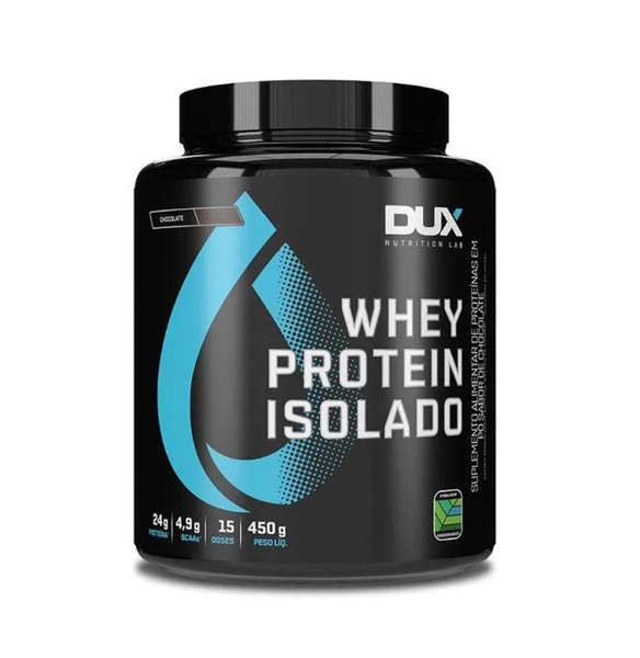 WHEY PROTEIN DUX 450G ISOLADO CHOCOLATE