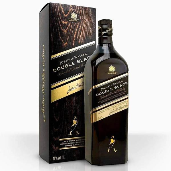 WHISKY JOHNNIE WALKER 1L DOUBLE BLACK BL