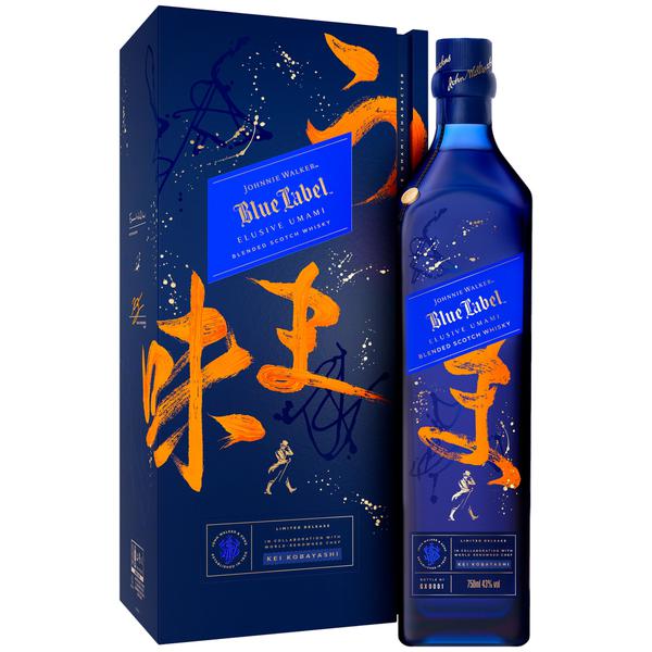 WHISKY JOHNNIE WALKER ELUSIVE UMAMI  750ML BLUE LABEL