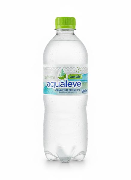 Agua Aqualeve 500ml C/ Gas