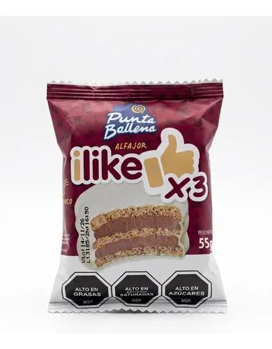 Alfajor Punta Ballena 55g Glace Branco