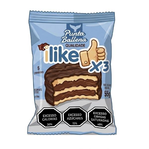 Alfajor Punta Ballena 55g Glace Cacau