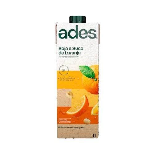 Alimento Soja Ades 1l Laranja