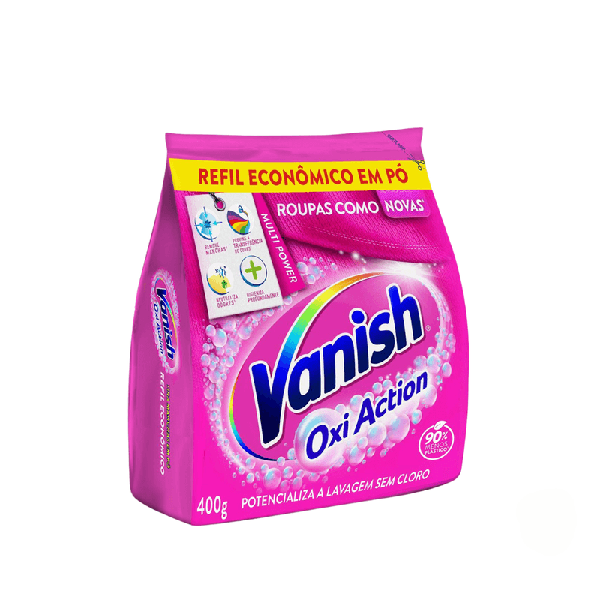 Alvejante Vanish 400g Sache Rosa