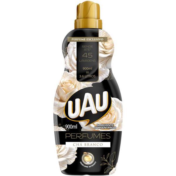 Amaciante Uau 900ml Cha Branco