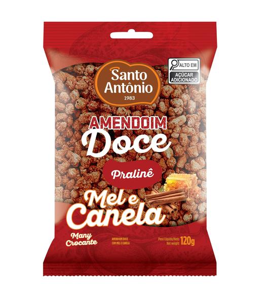 Amendoim Santo Antonio 120g Mel e Canela