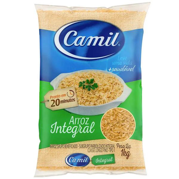 Arroz Camil 1kg Parbolizado Integral