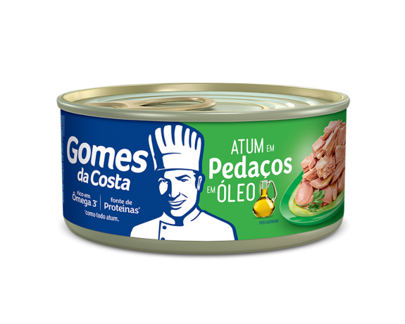 Atum Gomes da Costa 170g Pedacos Oleo