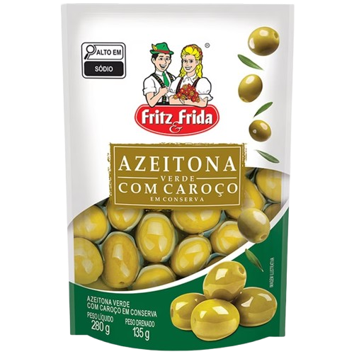 Azeitona Fritz & Frida 135g C/ Caroco