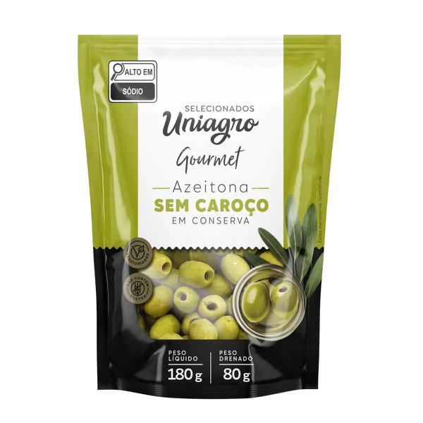 Azeitona Uniagro 80g S/ Caroco