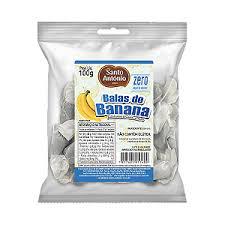 Bala Banana Santo Antonio 100g Zero