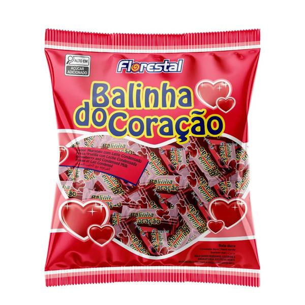 Bala Florestal 400g Coracao