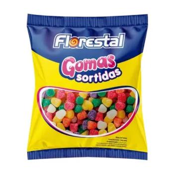 Bala Florestal Goma 500g Sortida